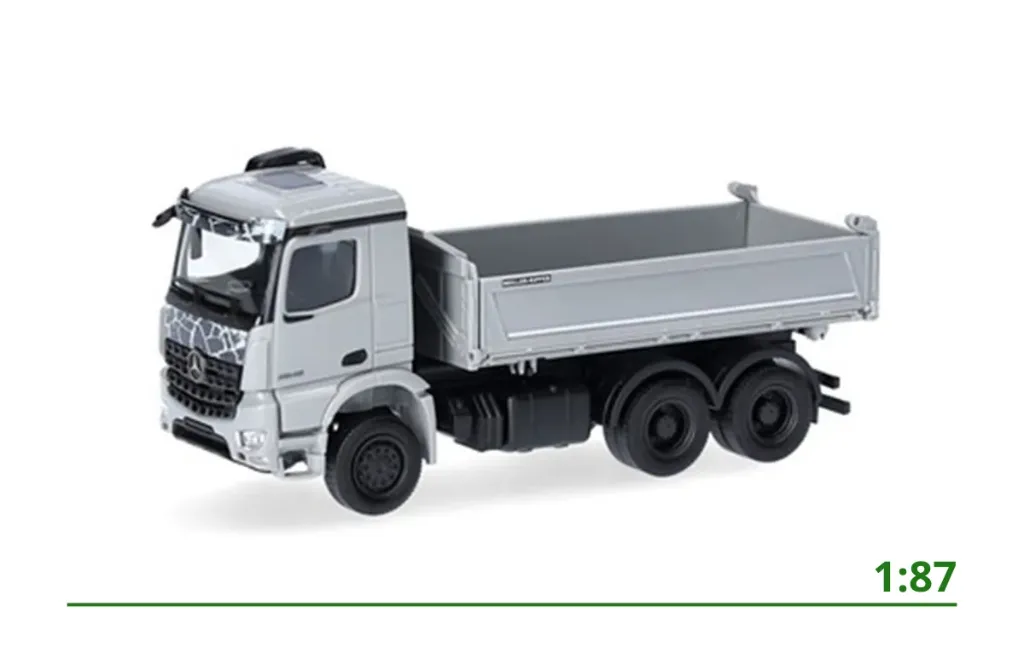 [958905] Mercedes-Benz Arocs kiepwagen grijs 1:87