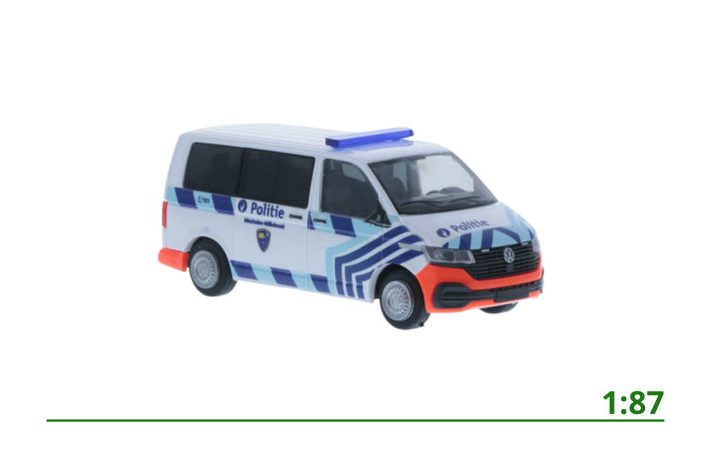 [53898] Volkswagen Transporter Politie Mechelen (B) 1:87