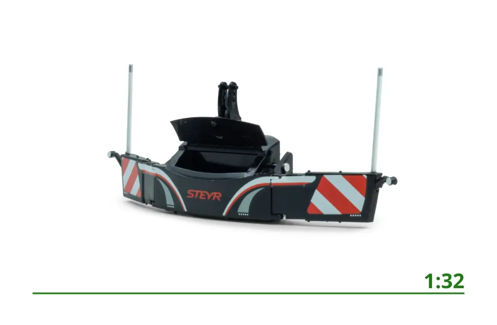 [6895] Tractorbumper 800kg Steyr 1:32