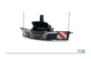 Tractorbumper 800kg Steyr 1:32