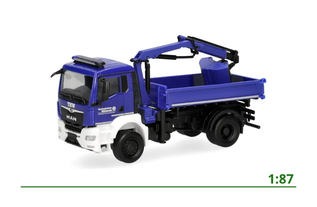[319522] MAN TGS NN THW Brandenburg (D) 1:87