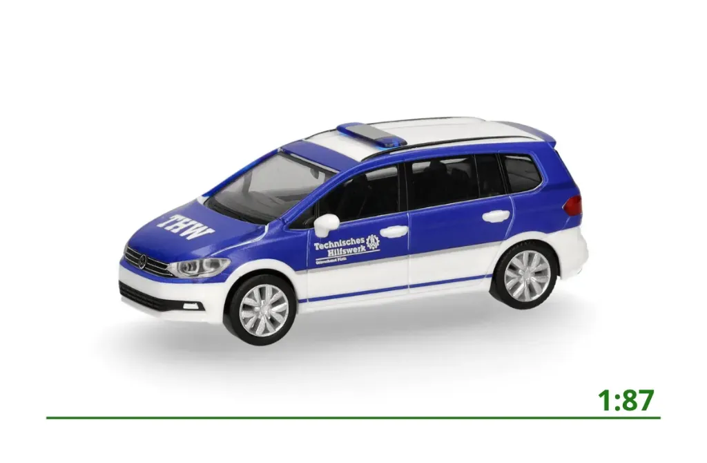 [098373] Volkswagen Touran THW Fürth (D) 1:87