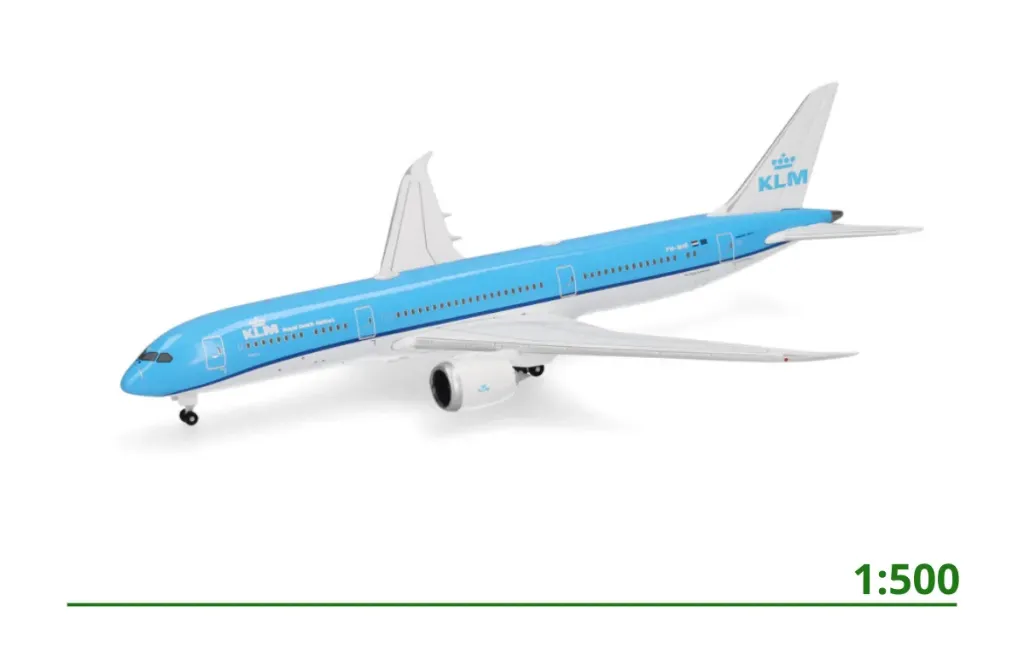 [528085-003] Boeing 787-9 Dreamliner KLM (NL) 1:500