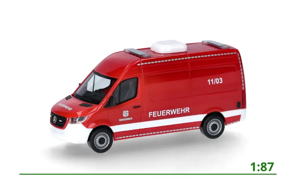 [700887] Mercedes-Benz Sprinter Bundeswehr Feuerwehr (D) 1:87