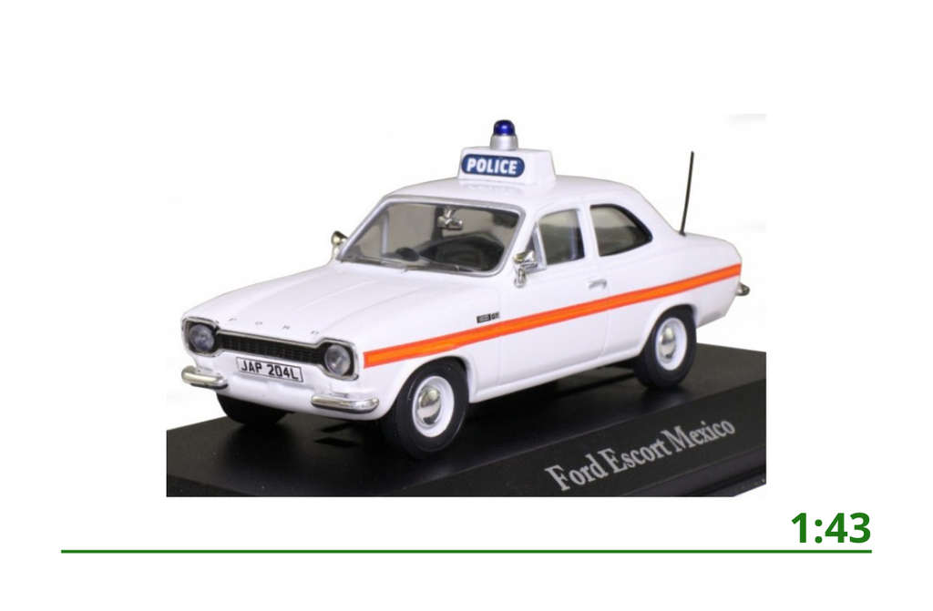 [JA10] Ford Escort British Police (UK) 1:43