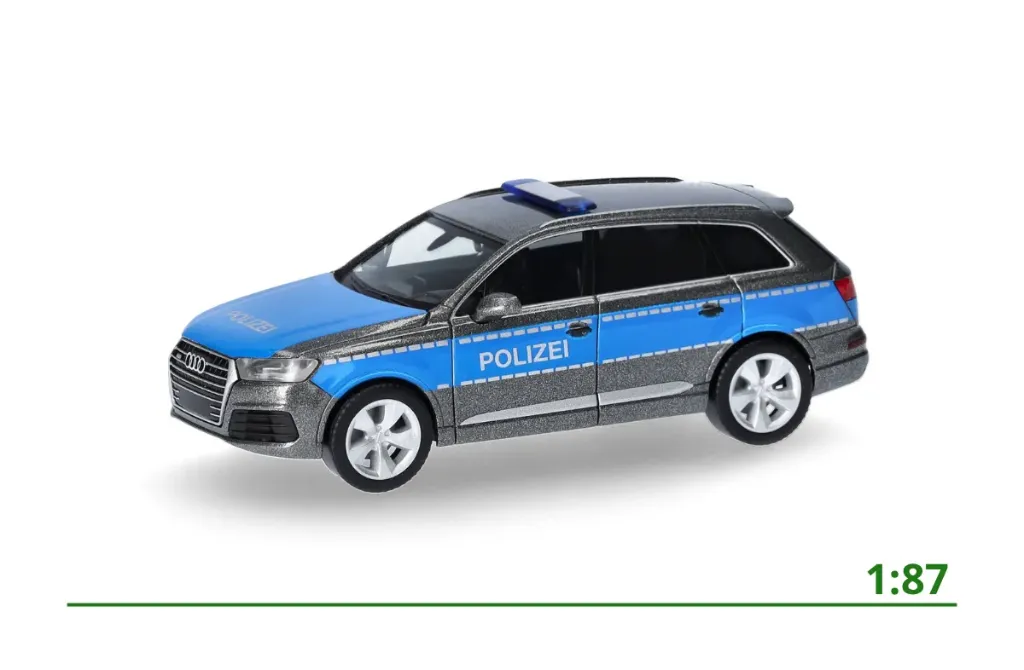 [098946] Audi Q7 demovoertuig Polizei (D) 1:87