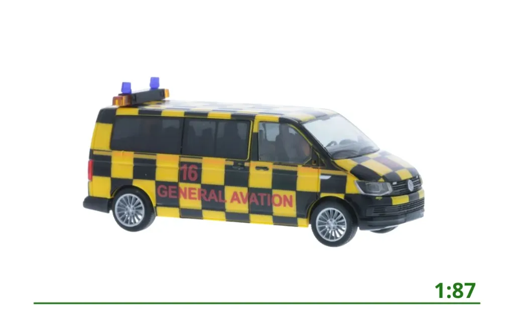 [53764] Volkswagen Transporter Flughafen Hamburg (D) 1:87