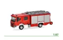 Scania CP28 Crewcab brandweer 1:87