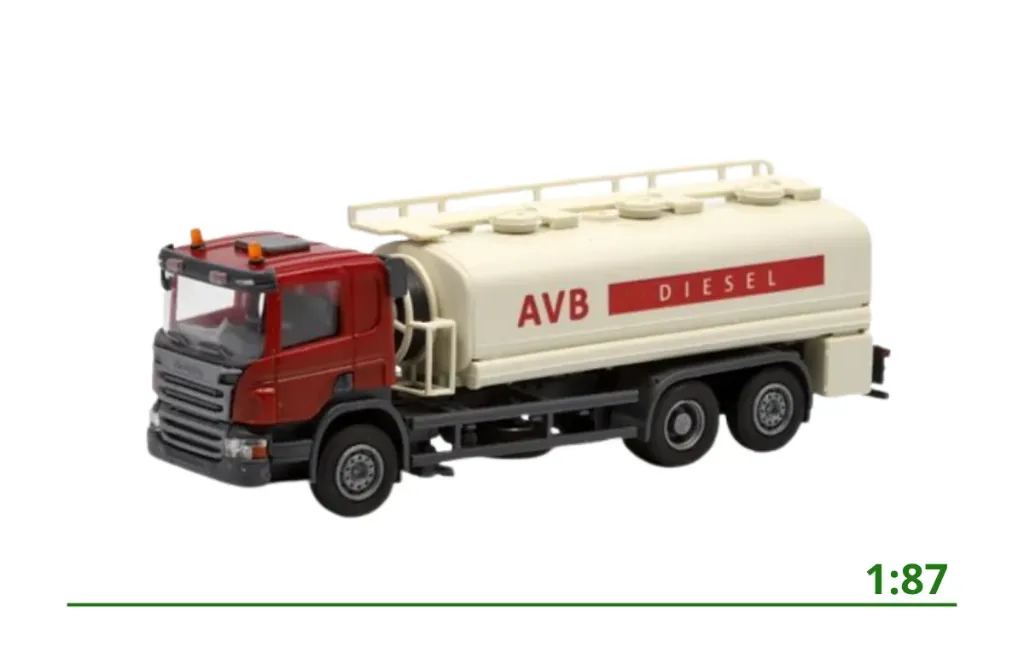 Scania P 6x2 tankwagen AVB Diesel 1:87