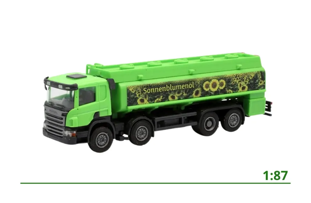 Scania P 8x2 tankwagen Sonnenblumöl 1:87