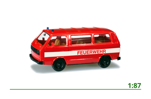 [012591] Minikit Volkswagen Transporter Feuerwehr (D) 1:87