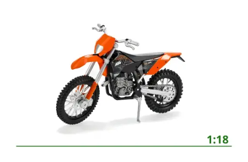 [20-09267B] KTM 450 EXC oranje 1:18