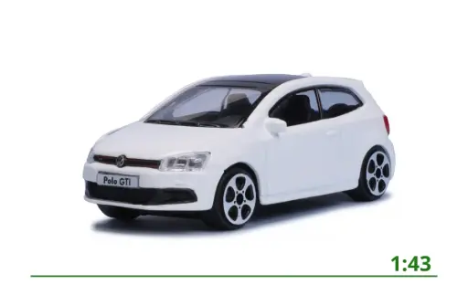 [18-30233WT] Volkswagen Polo V GTI wit 1:43