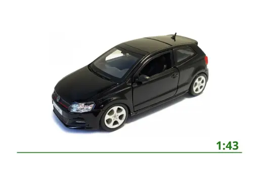[18-30233BK] Volkswagen Polo V GTI zwart 1:43