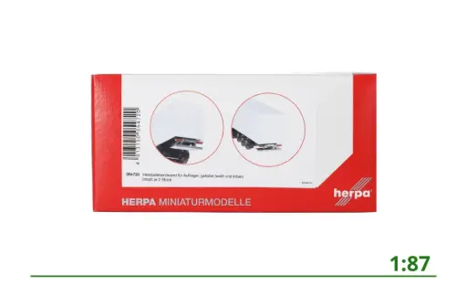 [054720] Oplegger laadklep ingeklapt (4x) 1:87