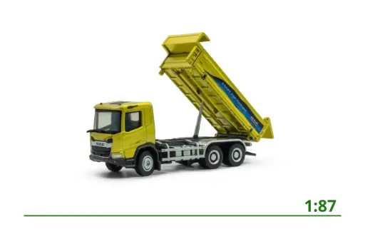[8-1270] DAF XD kipper 'Tuscan Yellow' 1:87