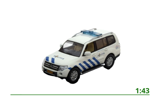 [43073] Mitsubishi Pajero Politie Amsterdam (NL) 1:43