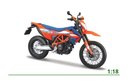 [39300-23092] KTM 690 SMC R oranje 1:18