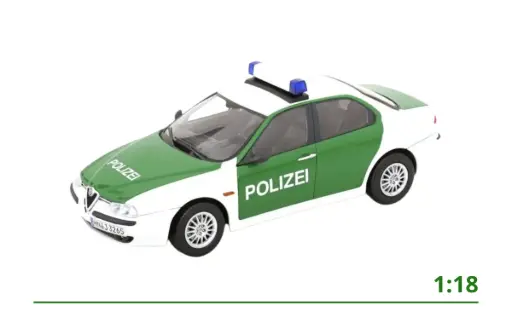 [1800517] Alfa Romeo 156 Polizei (D) 1:18